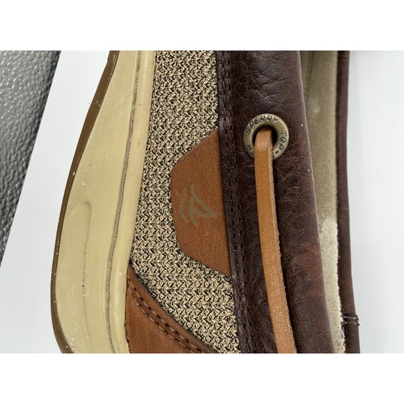 Sperry Top Sider Women's Brown Leather Boat Shoes Loafers Moccasins Size 8.5 - Picture 6 of 10
